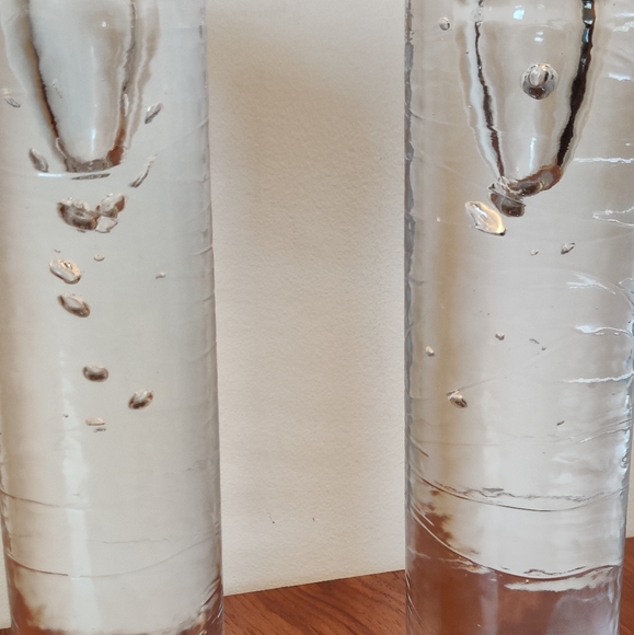 Kosta Boda Heavy Art Glass Candle Holders 🕯️ - Picture 3 of 9